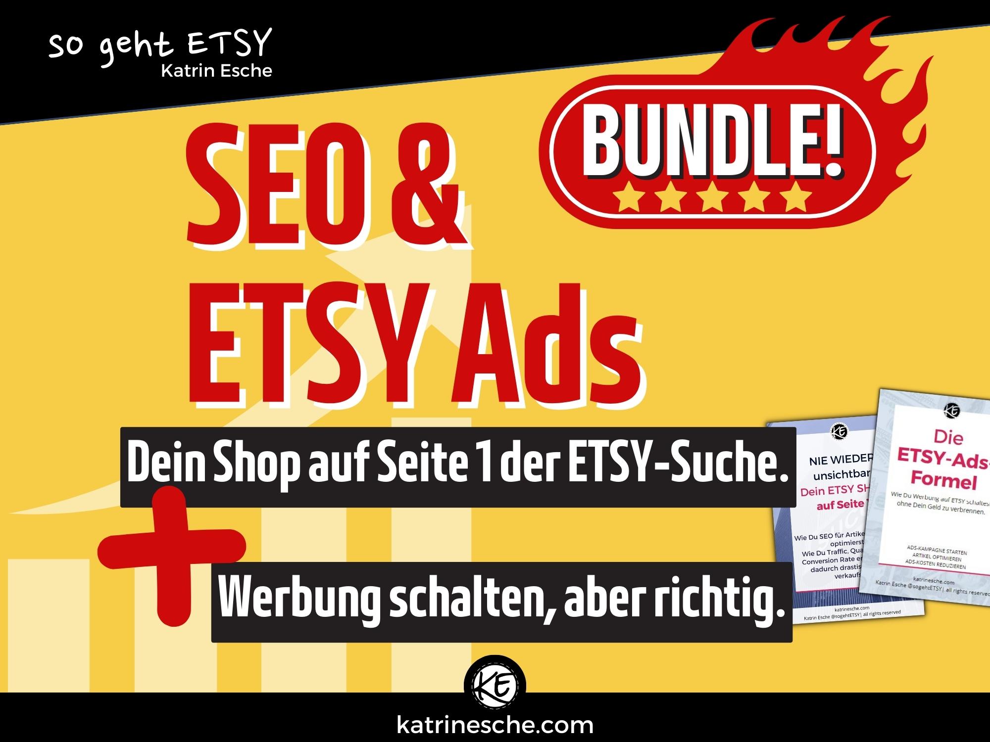 ETSY Ads und SEO Bundle