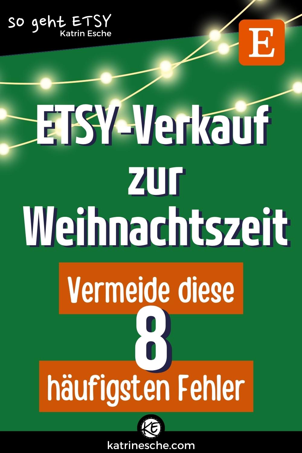 ETSY-Verkauf zur Weihnachtszeit