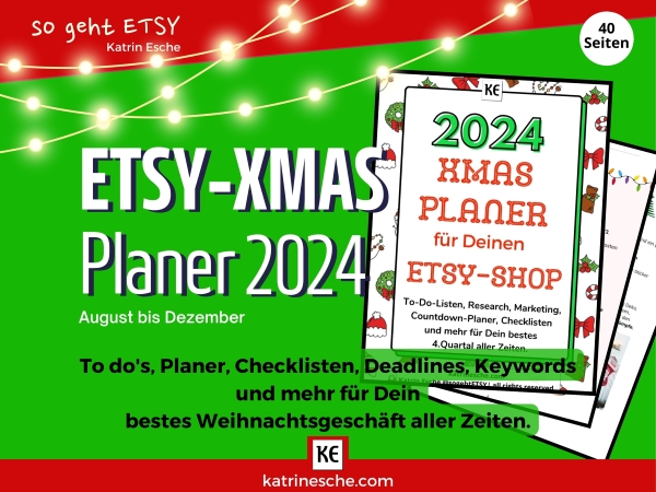 Etsy Tipps Ebook Weihnachten