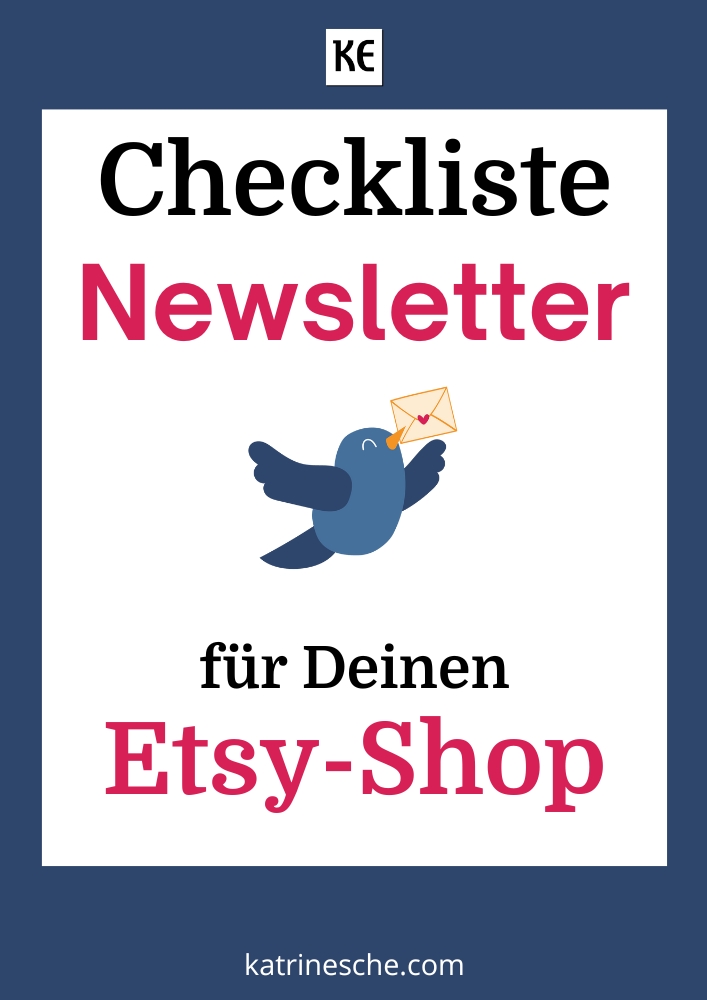 Etsy newsletter schreiben