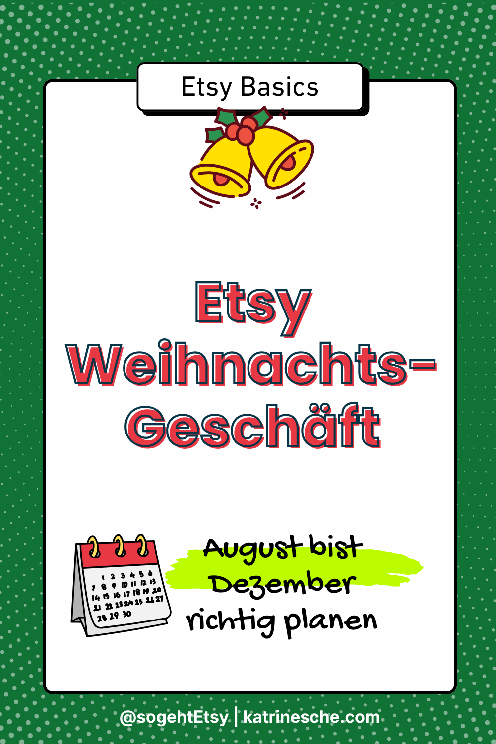 etsy weihnachtsgeschäft planen
